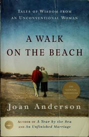 Cover of: A walk on the beach by Joan Anderson