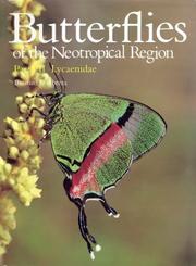 Cover of: Butterflies of the Neotropical Region. Part 7: Lycaenidae by 