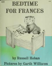 bedtime for frances by russell hoban