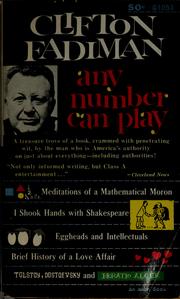 Cover of: Any number can play