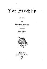 Cover of: Der Stechlin.: Roman