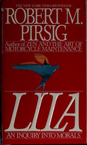 Cover of: Lila by Robert M. Pirsig