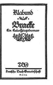 Cover of: Bracke: ein Eulenspiegel-Roman
