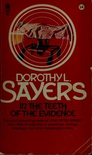 Cover of: In the teeth of the evidence by Dorothy L. Sayers