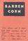 Cover of: Barren Corn