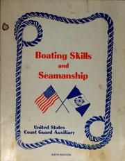 Cover of: Boating skills and seamanship