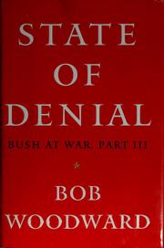 Cover of: State of denial by Bob Woodward
