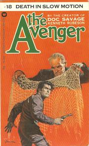 Cover of The Avenger. # 18.  Death in Slow Motion