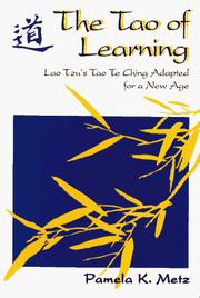 Cover of: The Tao of learning by Pamela Metz