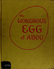 Cover of: The wondrous egg of Abou by Robin Victor Lethbridge Raleigh-King