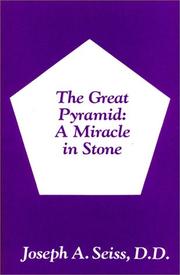 Cover of: The Great Pyramid by Joseph Augustus Seiss