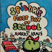 Cover of: Spider's first day at school