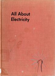 Cover of: All about electricity.