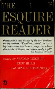 Cover of: The Esquire reader