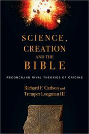 Cover of: Science, creation and the Bible