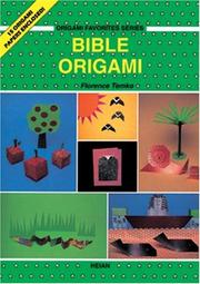 Cover of: Bible Origami (Origami Favorites) by Florence Temko