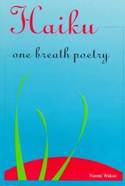 Cover of: Haiku: One Breath Poetry