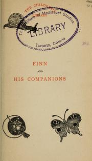 Cover of: Finn and his companions by O'Grady, Standish