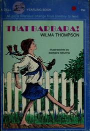 Cover of: That Barbara. by Wilma Thompson