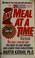 Cover of: One meal at a time