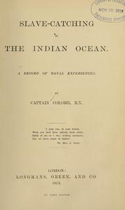 Cover of: Slave-catching in the Indian Ocean