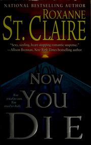 Cover of: Now you die