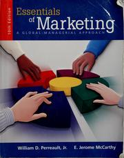 Cover of: Essentials of marketing: a global-managerial approach