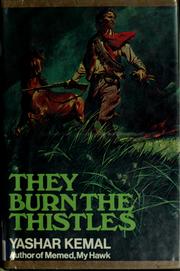 Cover of: They burn the thistles
