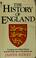 Cover of: The history of England