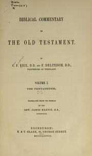 Cover of: The Pentateuch