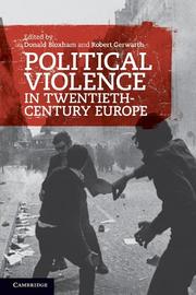 Cover of: Political violence in twentieth-century Europe by 