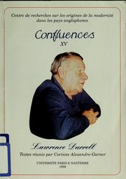 Cover of: Lawrence Durrell: actes du colloque pour l'inauguration de la Bibliothèque Durrell