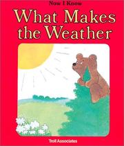 Cover of: What Makes The Weather by Palazzo