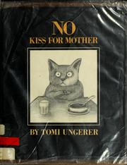 Cover of: No kiss for mother.