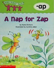 Cover of: A nap for Zap by Kama Einhorn