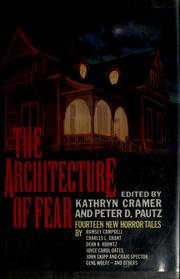 Cover of: The Architecture of Fear