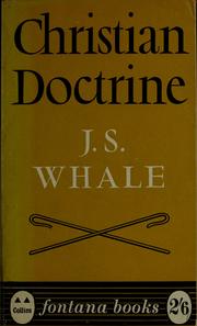 Cover of: Christian doctrine by J. S. Whale