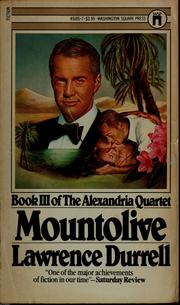 Cover of: MOUNT OLIVE (Mount Olive) by Durrell, Lawrence Durrell