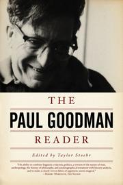 Cover of: The Paul Goodman Reader