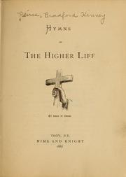 Cover of: Hymns of the higher life ...