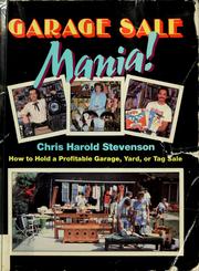 Cover of: Garage sale mania! by Chris Harold Stevenson