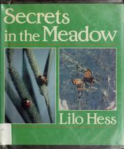 Cover of: Secrets in the meadow