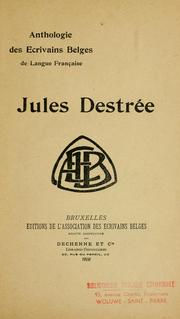 Cover of: Jules Destrée