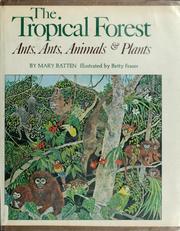 Cover of: The tropical forest: ants, ants, animals, & plants.