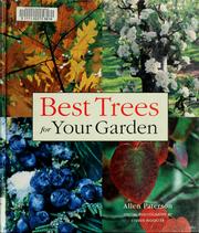 Cover of: Best trees for your garden