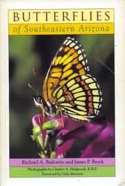 Cover of: Butterflies of southeastern Arizona