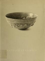 Cover of: Gertrud and Otto Natzler, ceramics by Otto Natzler