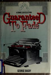 Cover of Guaranteed to fade