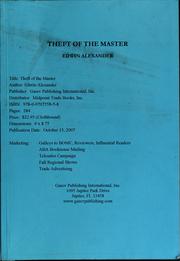 Cover of: Theft of the master by Edwin Alexander