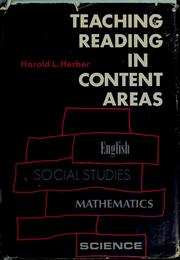 Cover of: Teaching reading in content areas by Harold L. Herber